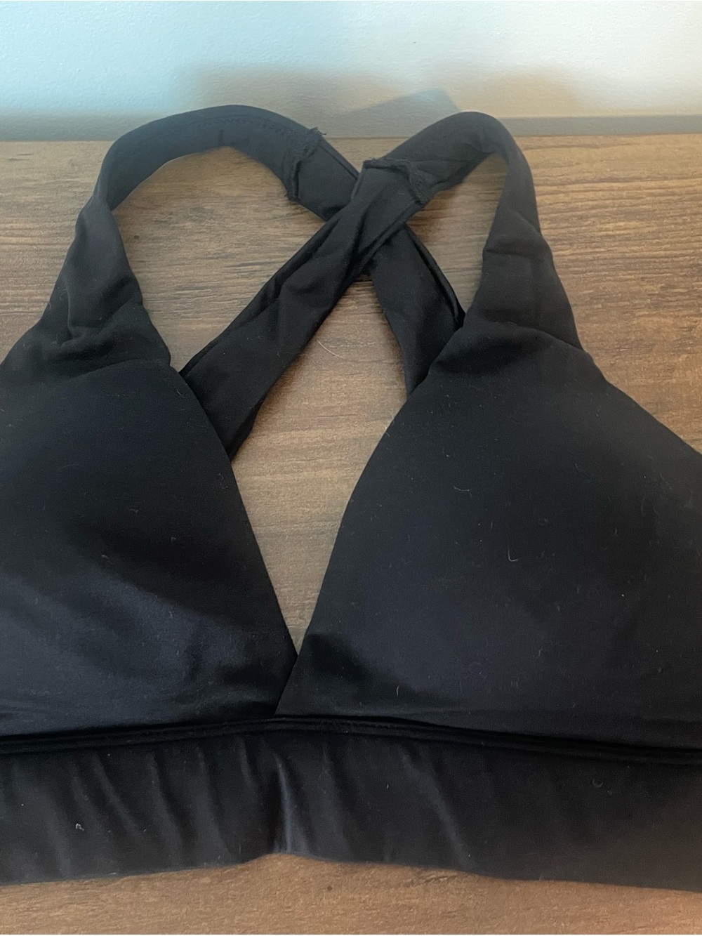 Auden Black Cross-Back Bralette